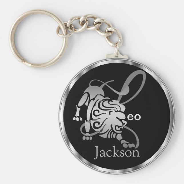 Chaveiro Leo ♌ o Leão - Sinal Zodíaco (Frente)