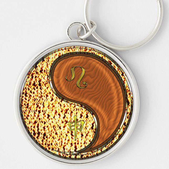 Chaveiro Leo & Wood Monkey (Frente)