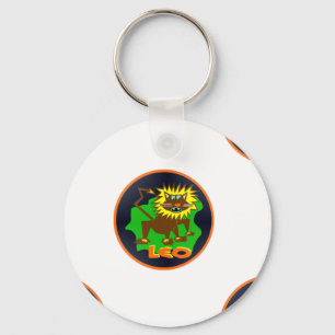 Chaveiro leo zodiac