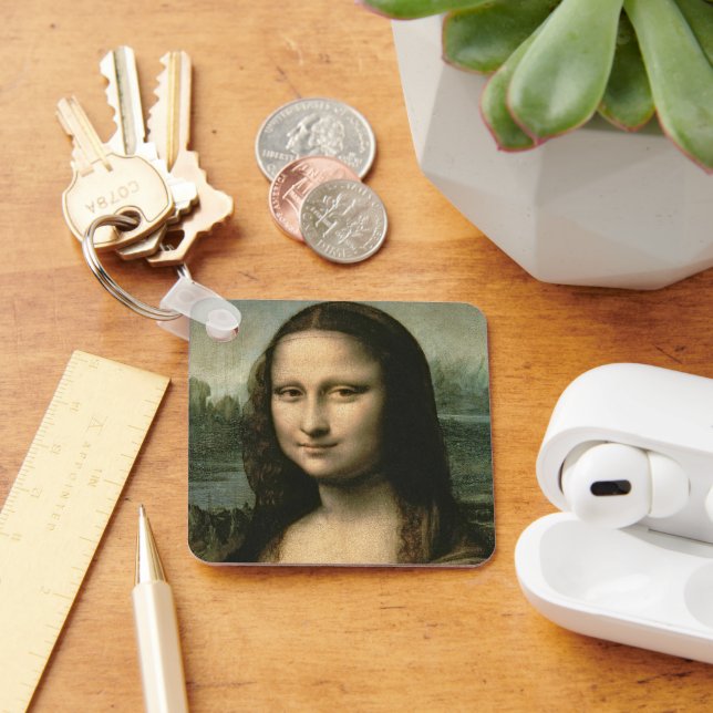 Chaveiro Leonardo Vinci | Mona Lisa, c.1503-6 (Mesa)