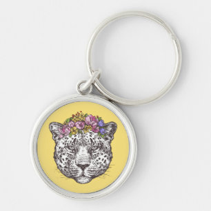 Chaveiro Leopard Hippie Chic