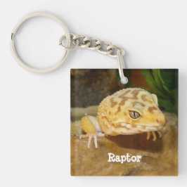 Chaveiro Leopard Personalizado Gecko Lizard