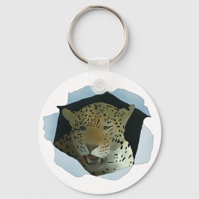 Chaveiro Leopardo (Frente)