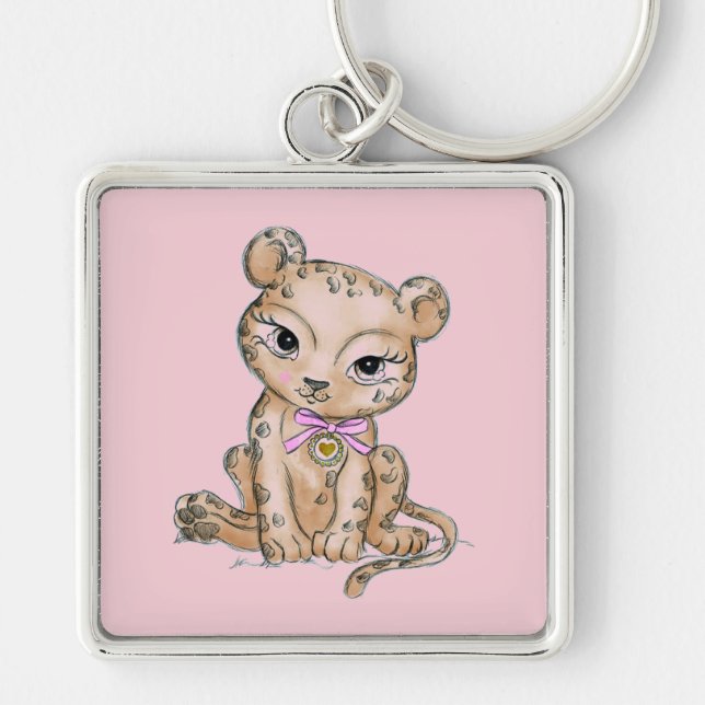 Chaveiro Leopardo (Frente)