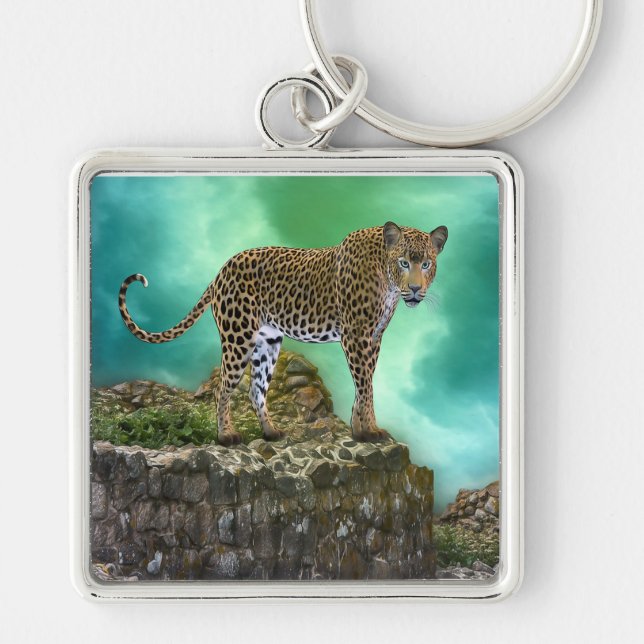 Chaveiro Leopardo (Frente)