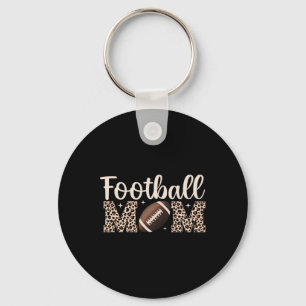 Chaveiro Leopardo Futebol Mãe Mulher Jogadora de futebol Mo