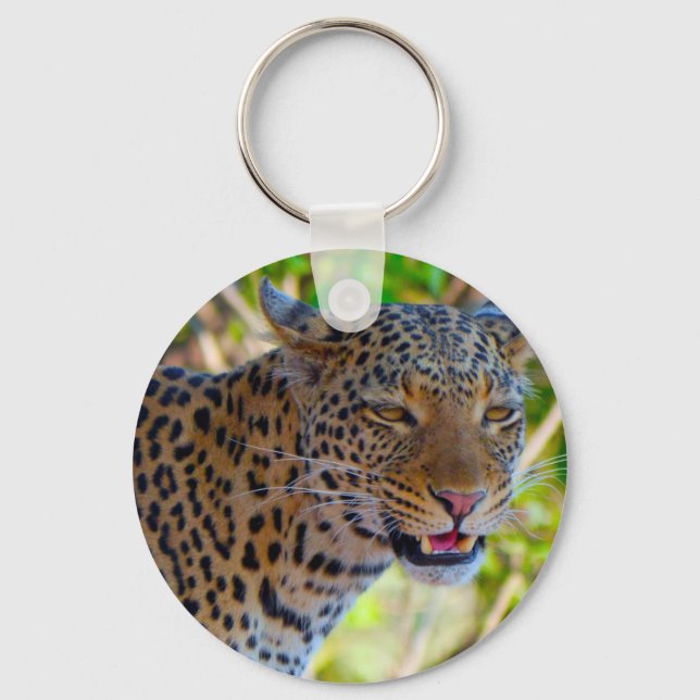 Chaveiro Leopardo Manchado (Frente)