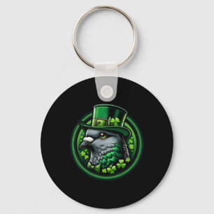 Chaveiro Leprechaun Engraçado Pombo Dia de São Patrício Cri