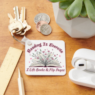 Chaveiro Ler É Exercício...