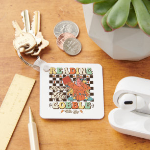 Chaveiro Ler Me Faz Brincar Com Alegria, Ação De Graças Leg