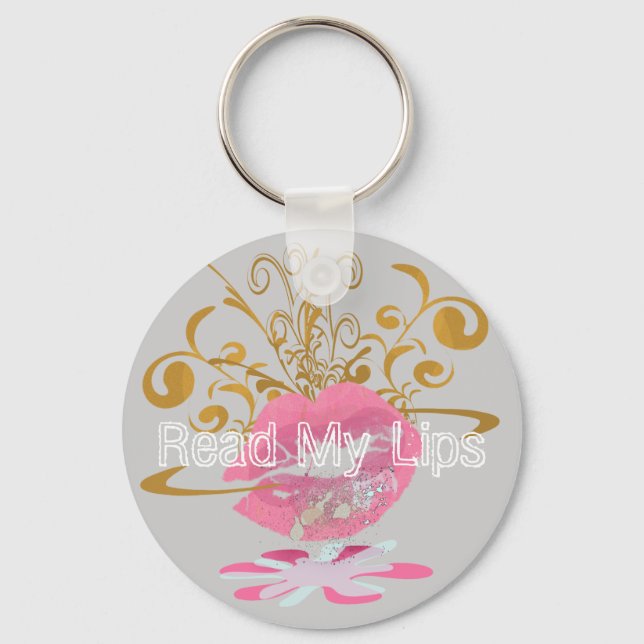 Chaveiro Ler meus Lábios (Frente)