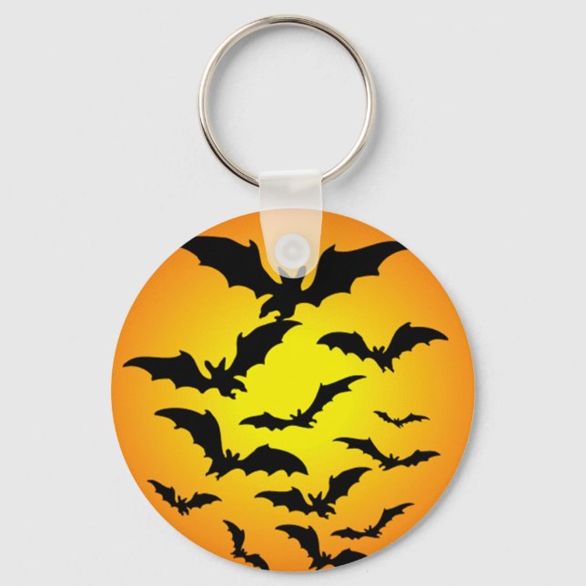Chaveiro Les chauve-souris d'Halloween - (Frente)