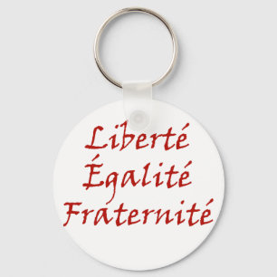 Chaveiro Les Misérables Love: Liberté, Égalité, Fraternité