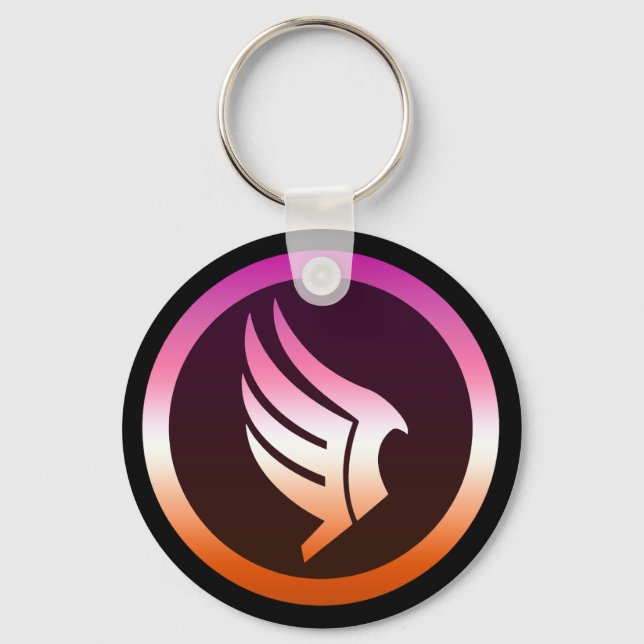 Chaveiro Lesbian Pride Paragon Mass Effect Icon (Frente)