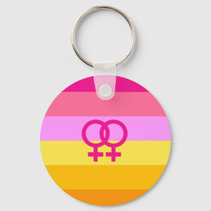 Chaveiro Lésbica Dawn Pride WLW