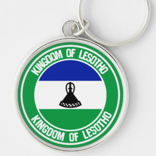 Chaveiro Lesoto Round Emblem