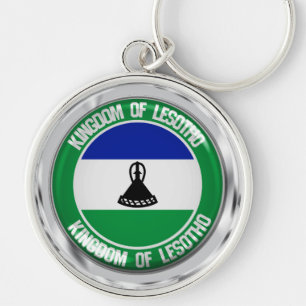 Chaveiro Lesoto Round Emblem