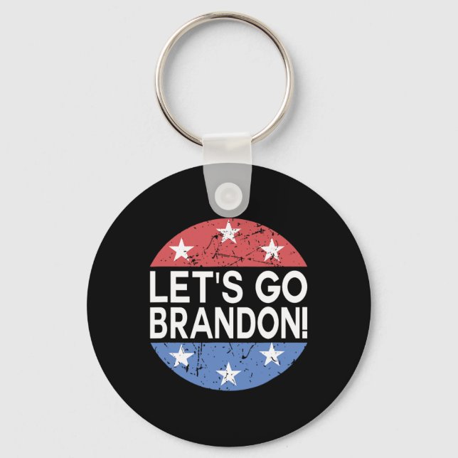 Chaveiro Let#39;s Go Brandon (Frente)