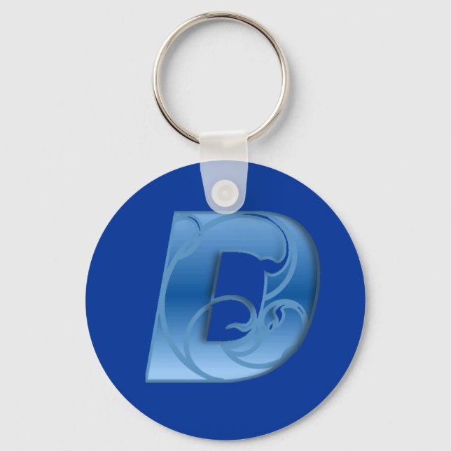 Chaveiro Letra D (Frente)