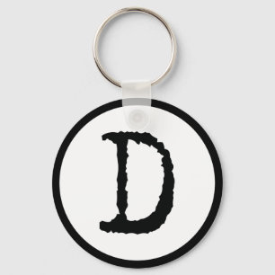 Chaveiro Letra D