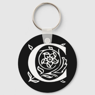 Chaveiro Letra extravagante C