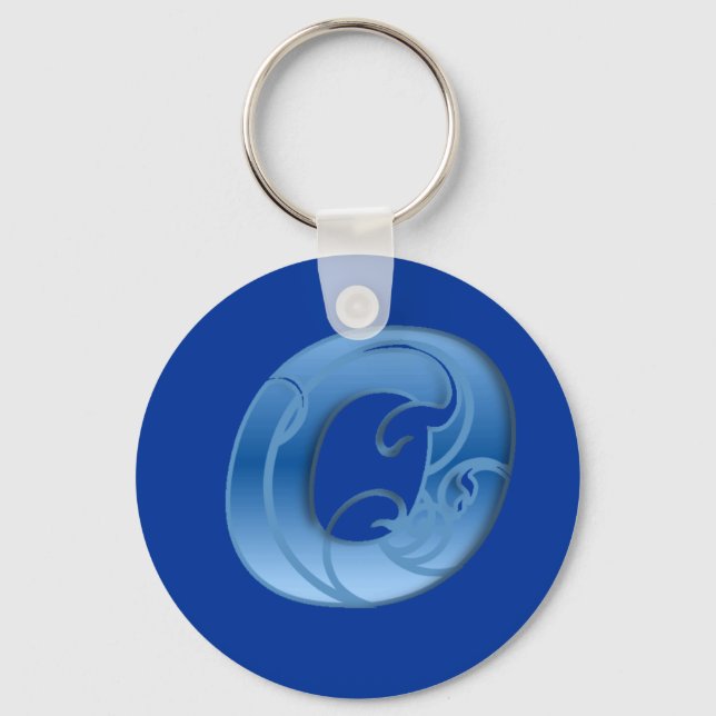 Chaveiro Letra O (Frente)