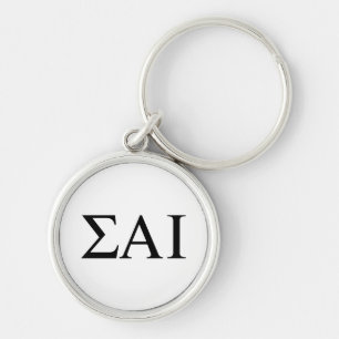 Chaveiro Letras Gregas Sigma Alpha Iota