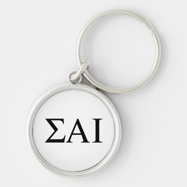 Chaveiro Letras Gregas Sigma Alpha Iota (Frente)