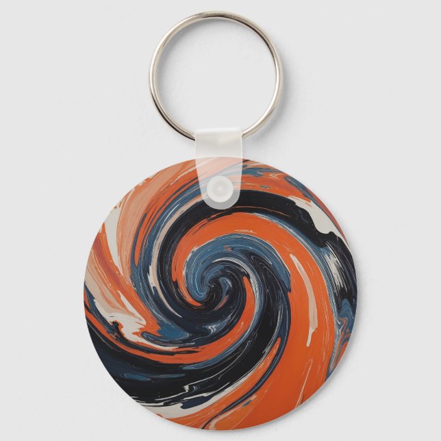 Chaveiro L'Étreinte du Feu et de l'Eau (Frente)