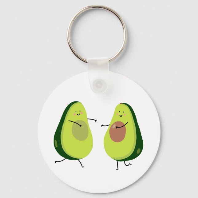 CHAVEIRO LET'S AVOCUDDLE, AVOCADO DESIGN (Frente)