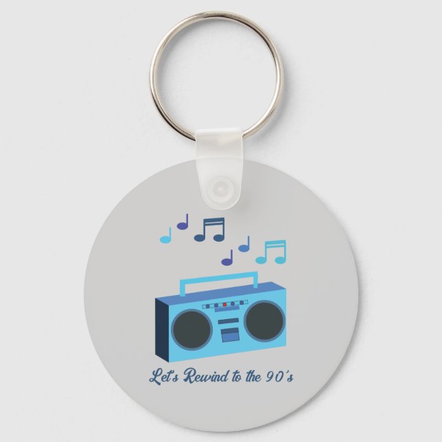 Chaveiro Let's rewind to the 90's (Frente)