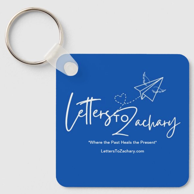 Chaveiro Letters To Zachary Keychain (Frente)