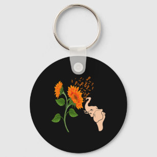 Chaveiro Leucemia Sensibilização Flor