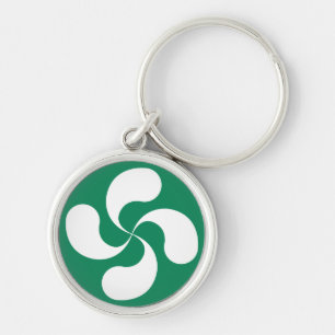 Chaveiro Leva Chaves Cruz Basca “Lauburu "