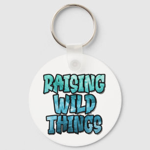 Chaveiro Levantando Coisas Selvagens, Grafite Engraçado de 