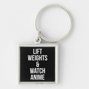 Chaveiro Levante Pesos E Assista Animes - Giro Inspiraciona