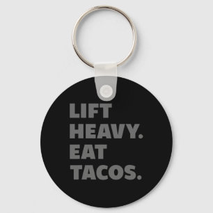 Chaveiro Levantem Tacos Pesados De Comida Para Gym Peso