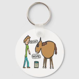 Chaveiro Levar Um Cavalo À Água
