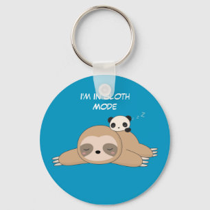 Chaveiro Leve animada e bonita com urso panda