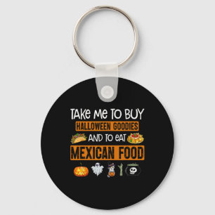 Chaveiro Leve-me para comprar guloseimas de Halloween e com