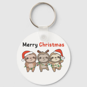 Chaveiro Leve Natal Bonita Lúteras Feliz Natal Keycha