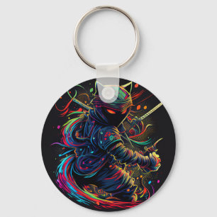 Chaveiro Leve seu gato Ninja para qualquer lugar com um Cha