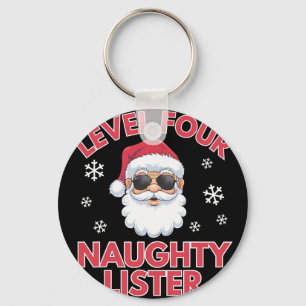 Chaveiro Level 4 Naughty Lister - Lista Negra Nível Quatro
