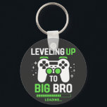 Chaveiro Leveling Up To Big Brother Gaming Basic Button<br><div class="desc">Leveling Up To Big Brother Gaming Baby Gender Announcement design Gift Basic Button Keychain Classic Collection.</div>
