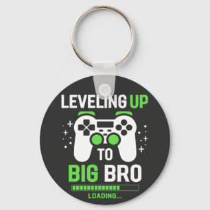 Chaveiro Leveling Up To Big Brother Gaming Basic Button