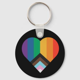 Chaveiro LGBT+orgulho. Sinalizador arco-íris