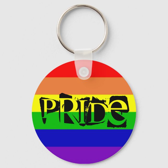Chaveiro LGBT Pride Key Chain (Frente)