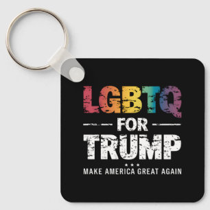 CHAVEIRO LGBTQ PARA TRUMP GAY LÉSBICA PARA TRUMP 2024 