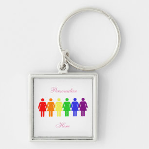 Chaveiro LGBTQIA de 2017, de direito feminino