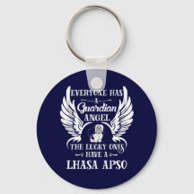 Lhasa Apso cão de estimação anjo